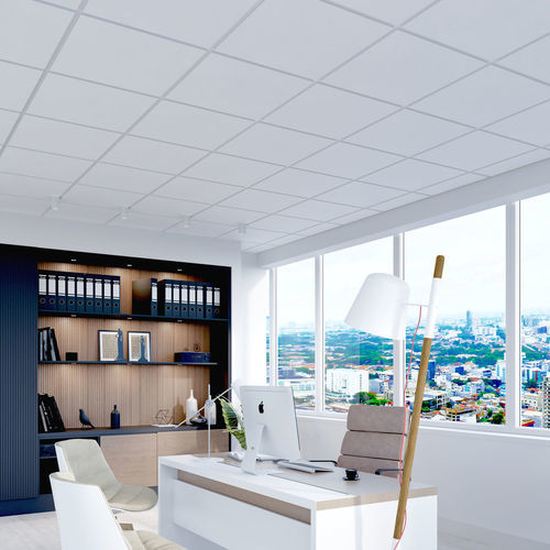 矿物纤维吊顶 - ADAGIO HD+ 35 mm - Knauf Ceiling Solutions - 方砖 / 板式 / 办公室