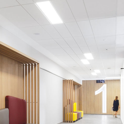 矿物纤维吊顶 - AMF THERMATEX Alpha One - Knauf Ceiling Solutions - 方砖 / 办公室 / 室内