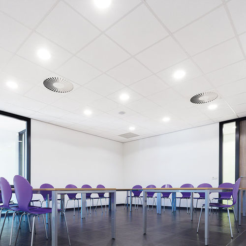 矿物纤维吊顶 - Antaris C - Knauf Ceiling Solutions - 岩棉 / 方砖 / 办公室