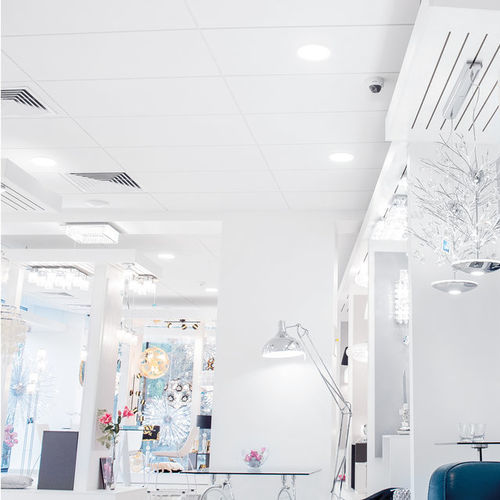 矿物纤维吊顶 - AMF THERMATEX Thermofon - Knauf Ceiling Solutions - 方砖 / 室内 / 声学