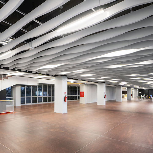 矿棉声障板 - Arc - Knauf Ceiling Solutions - 悬挂式 / 装饰