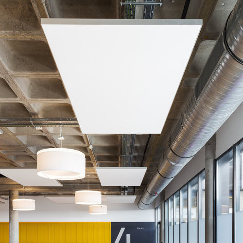 天花板隔音板 - Sonic Line - Knauf Ceiling Solutions - 悬挂式 / 矿棉 / 矩形