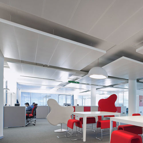 金属吊顶 - Sky Clip / Hook - Knauf Ceiling Solutions - 板式 / 办公室 / 用于会议大厅