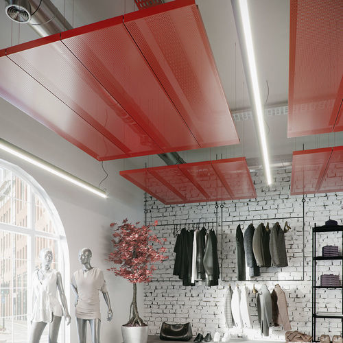 布料吊顶 - MESH Sky MT - Knauf Ceiling Solutions - 板式 / 室内 / 装饰
