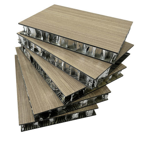壁板夹芯板 - Changzhou Zhongtian Fire-proof Decorative Sheets Co., Ltd. - 室内装潢 / 用于家具 / 铝表面