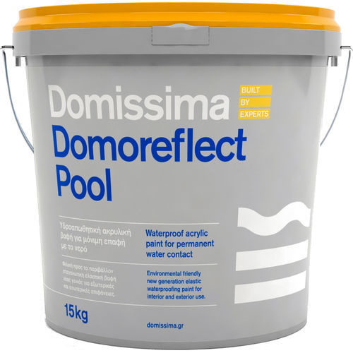 防护涂料 - DOMOREFLECT  - Domissima S.A. - 用于游泳池 / 砖 / 用于混凝土