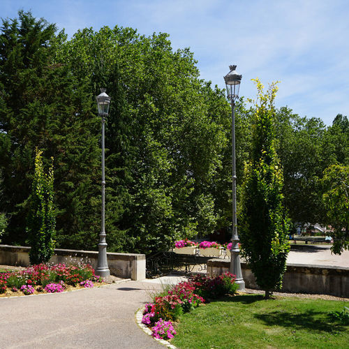 照明旗杆 - PARISIEN - ECLATEC International - 铸铁
