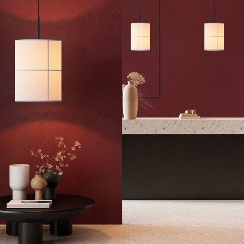 吊灯 - RANIA - Robin Lamps - 铁 / 布料 / 现代风格