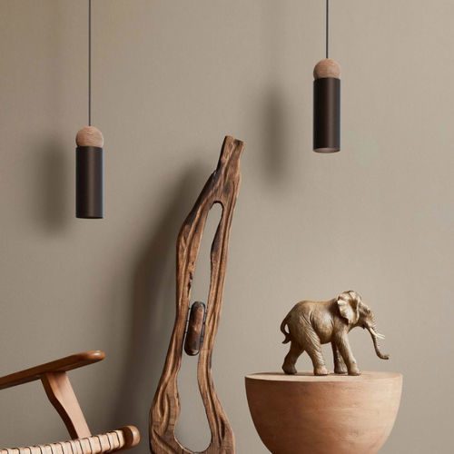 吊灯 - ROCIO - Robin Lamps - 金属 / 木质 / 现代风格