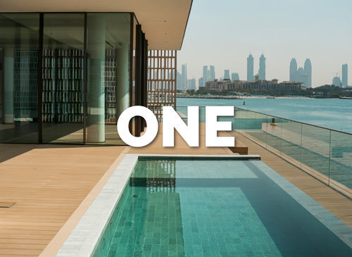 其他材料露台地板条 - TECH ONE - Exterpark - 木塑复合材料 / 竹制 / 对夹式