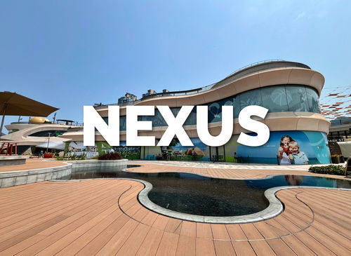木制露台地板条 - TECH NEXUS - Exterpark - 复合材料 / 聚合物 / 米色
