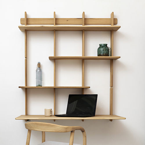 壁挂置物架 - D - Pommier Furniture - 北欧风格 / 栎木 / 胡桃木