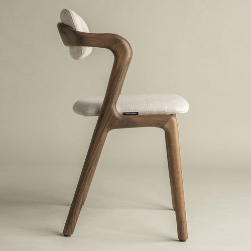 现代风格椅子 - Otto Comfort - Pommier Furniture - 室内 / 布料 / 橡木桌脚
