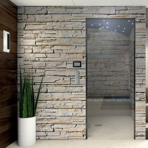 铝制门框 - MODUL-ROOM-DOOR - LUX ELEMENTS - 不锈钢