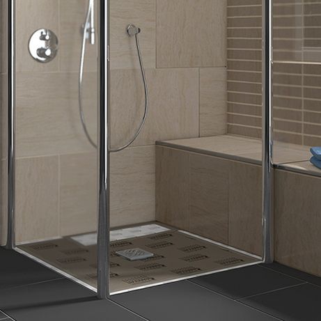 长方形淋浴底盆 - TUB-COMBI - LUX ELEMENTS - 放置式 / 平地式 / 泡沫