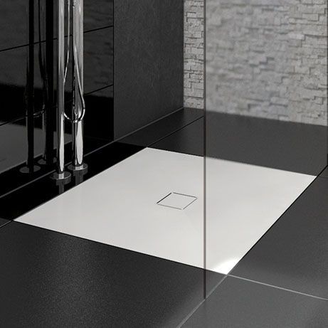 正方形淋浴底盆 - TUB-FINISH - LUX ELEMENTS - 放置式 / 平地式 / 坚硬表面