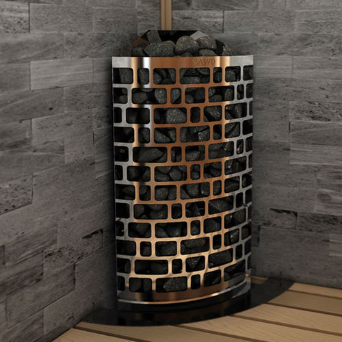 电动桑拿加热器 - ARIES CORNER - Sawo - 0 - 5 kW / 5 kW...10 kW / 落地式
