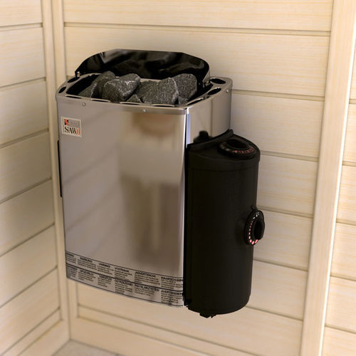 电动桑拿加热器 - MINI - Sawo - 0 - 5 kW / 壁挂 / 金属