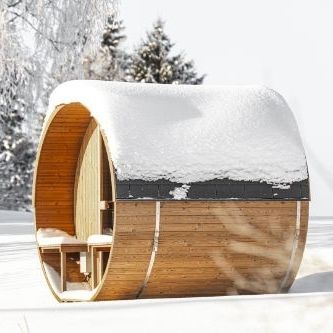 家用桑拿房 - BARREL 210 - Hekla Saunas - 商用 / 云衫木 / 实木