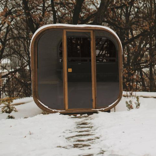 家用桑拿房 - CUBE 160 - Hekla Saunas - 商用 / 实木 / 白杨木