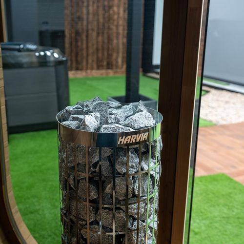 电动桑拿加热器 - Hekla Saunas - 落地式 / 钢 / 现代风格
