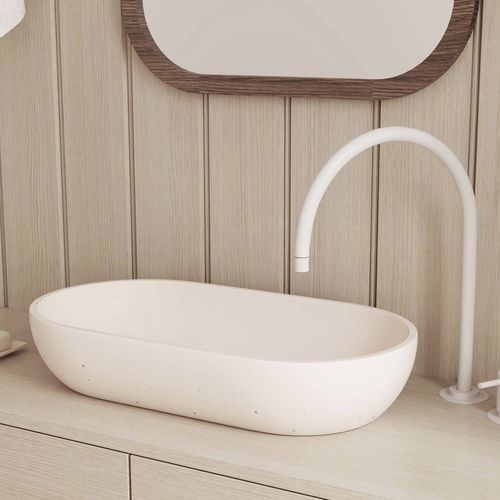台上盆 - NOAH - Maark Bathware - 混凝土 / 哑光效果 / 椭圆