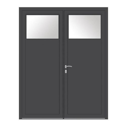 服务门 - KAWNEER - USINE-ONLINE - 铝制 / 平开 / 现代风格