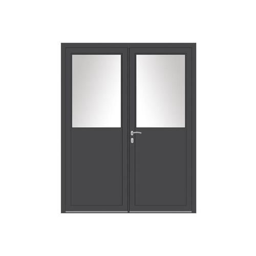 服务门 - KAWNEER - USINE-ONLINE - 铝制 / 平开 / 现代风格