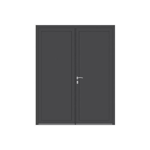 服务门 - KAWNEER - USINE-ONLINE - 铝制 / 平开 / 现代风格