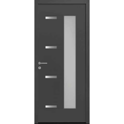 入户门 - Dormelle  - USINE-ONLINE - 铝制 / 平开 / 现代风格