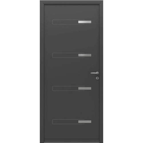入户门 - Elbot  - USINE-ONLINE - 铝制 / 平开 / 现代风格