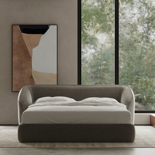 双人床 - EMBRACE - Fine Furniture - 现代风格 / 布艺 / 带床头板
