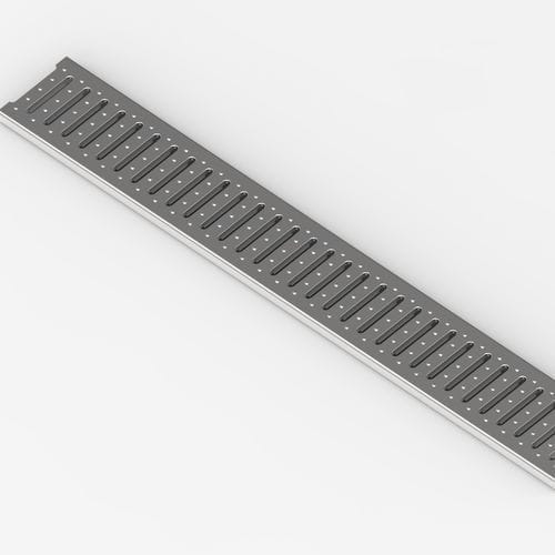 不锈钢排水沟栅 - Stamped grille - IFEC - Industria de Ferragens do Centro - 用于公共空间 / 用于游泳池 / 露台
