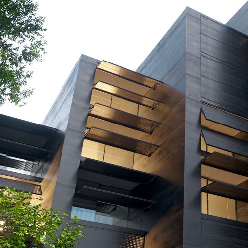 枢轴建筑遮阳板 - Motion 10810 - MOTION FACADES - GRP / 金属 / 铝制