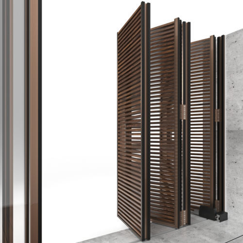 折叠建筑遮阳板 - Motion 10010 - MOTION FACADES - 复合材料 / 铝制 / 金属板
