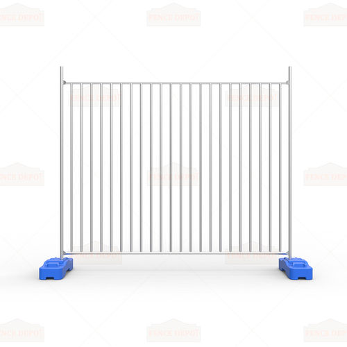 带栏杆围栏 - FDR110001 - Fence Depot - 用于游泳池 / 电镀钢 / 长方形