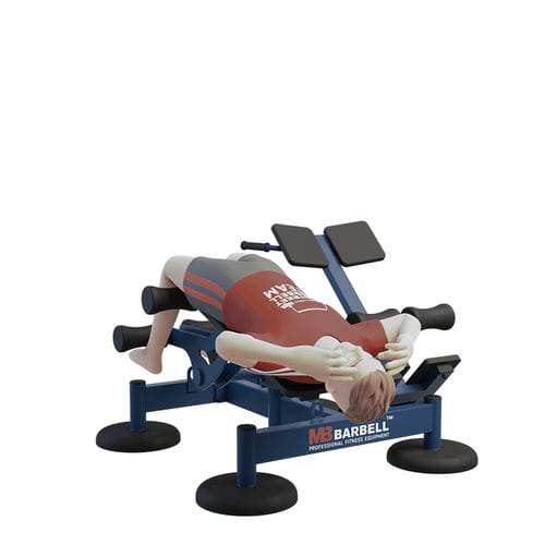 仰卧起坐健身器械 - MB 7.62 AB BENCH & HYPEREXTENSION  - Streetbarbell - 户外 / 商用