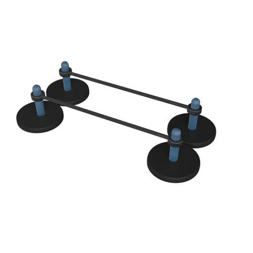 户外双杠 - MB 7.60/5 LOW LEVEL - Streetbarbell - 用于健身路径