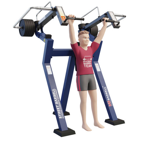 熨压机健身器械 - MB 7.29 VERTICAL   - Streetbarbell - 户外 / 商用