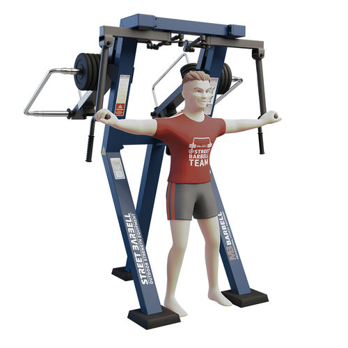 蝴蝶机健身器械 - MB 7.32 REVERSE - Streetbarbell - 户外 / 商用