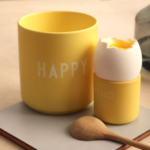 瓷质蛋杯 - YELLOHELLO - DESIGN LETTERS ApS