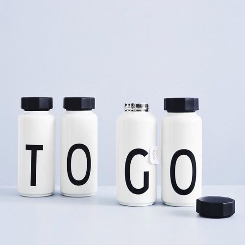 不锈钢瓶子 - Personal Insulated A-Z - DESIGN LETTERS ApS