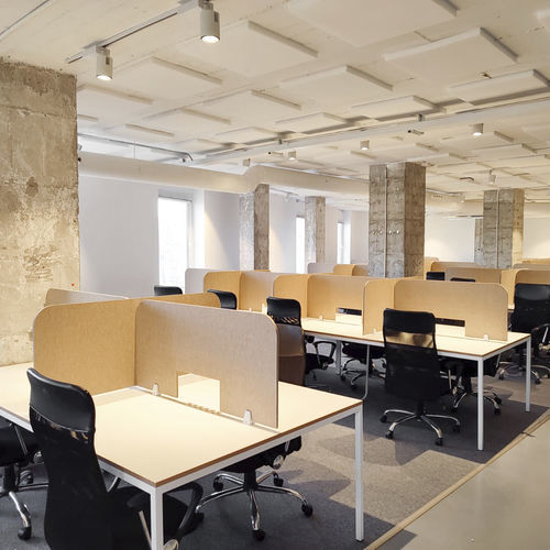 台式办公室隔板 - ECOworking - ECOcero - PET / 聚酯纤维 / 可调节