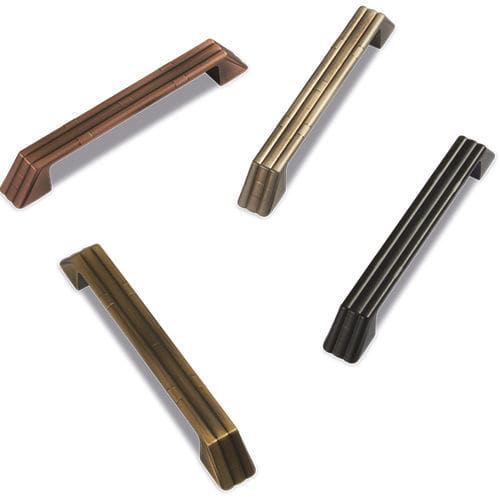查马克（Zamak）家具把手 - 2703 - Herrajes Ferramol, S.L.U. - 丝光表层加工 / 哑光 / 金色