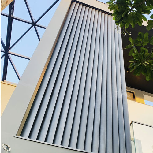 金属建筑遮阳板 - AERO FOIL 125 - Axes in Excess - 铝制 / 铝 / 用于外墙