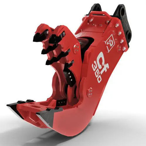 液压拆除抓斗 - CF350 - Promove Srl - 旋转 / 用于二次拆除 / 挖掘机用