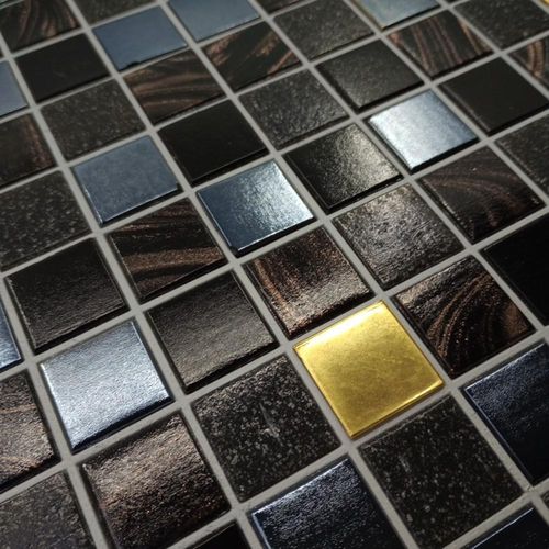 玻璃马赛克 - POOLMOSAIK ESTATE - Vetros GmbH - 金质 / 高亮光 / 哑光