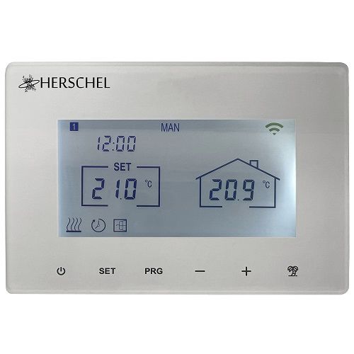 数字温度调节器 - T-MT - HERSCHEL INFRARED LTD - 智能 / 手动 / 供暖