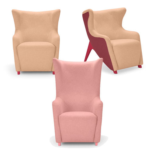现代风格扶手椅 - WINGBACK  - LILIPOPART - 布料 / 实木 / MDF