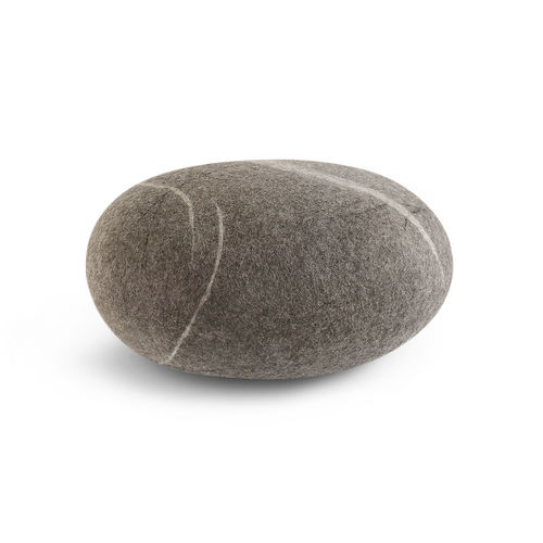 现代风格坐墩 - KETU - Katsu Stones - 羊毛 / 椭圆 / 手工